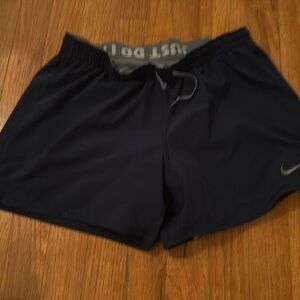 Nike dri-fit navy shorts